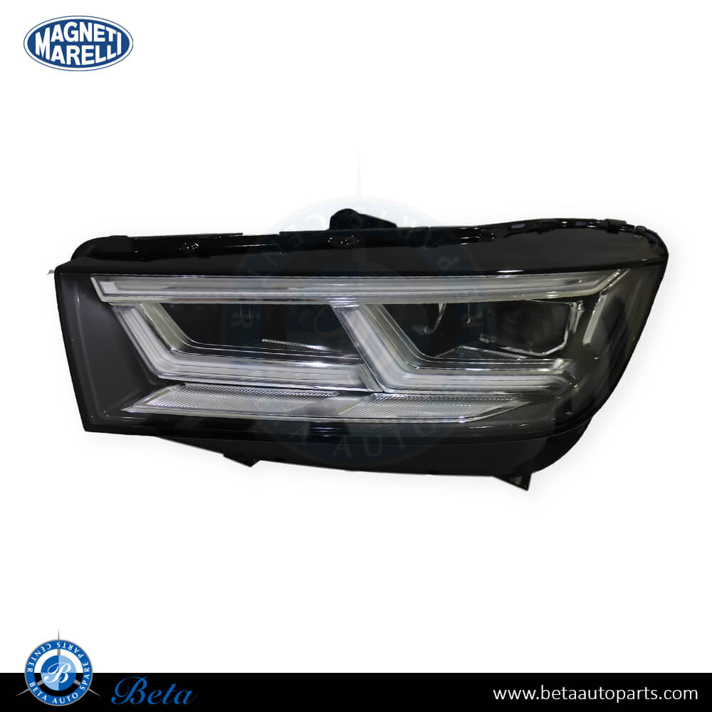 Left Side Headlamp Matrix LED for Audi Q5 2018-up models, Part Number 80A941783 Left Side Headlamp Matrix LED for Audi Q5 2018-up models, Part Number 80A941783